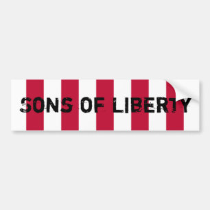 US_Sons_OfLiberty_9Stripes_Flag, Söhne der Autoaufkleber