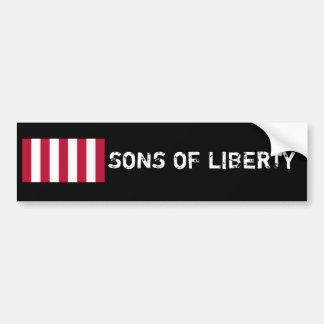 US_Sons_OfLiberty_9Stripes_Flag, SÖHNE der Autoaufkleber
