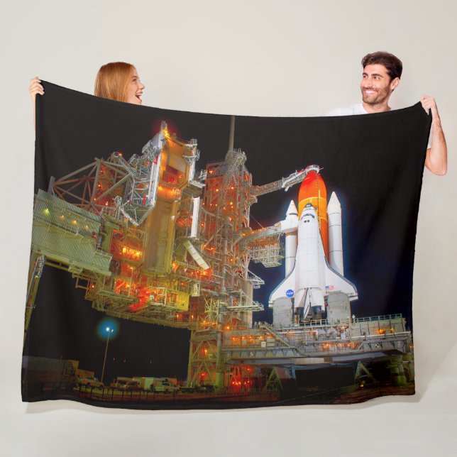 US SPACE SHUTTLE ENDEAVOR FLEECEDECKE (Beispiel)