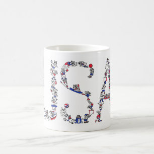 US-Sport Kaffeetasse