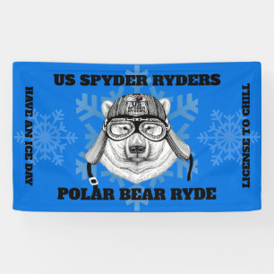 US SPYDER RYDERS - Banner für Polar Bear Ryde