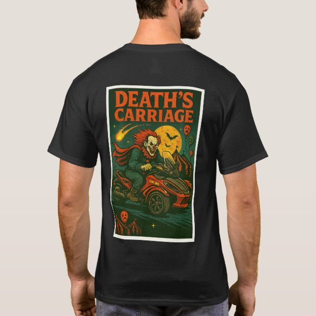  US Spyder Ryders - Death's Carriage T-Shirt (Rückseite)