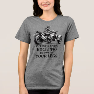 US-Spyder Ryders - Eine aufregende Front Tri-Blend Shirt