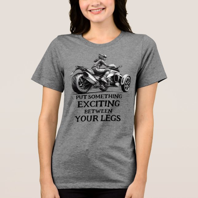 US-Spyder Ryders - Eine aufregende Front Tri-Blend Shirt (Vorderseite)