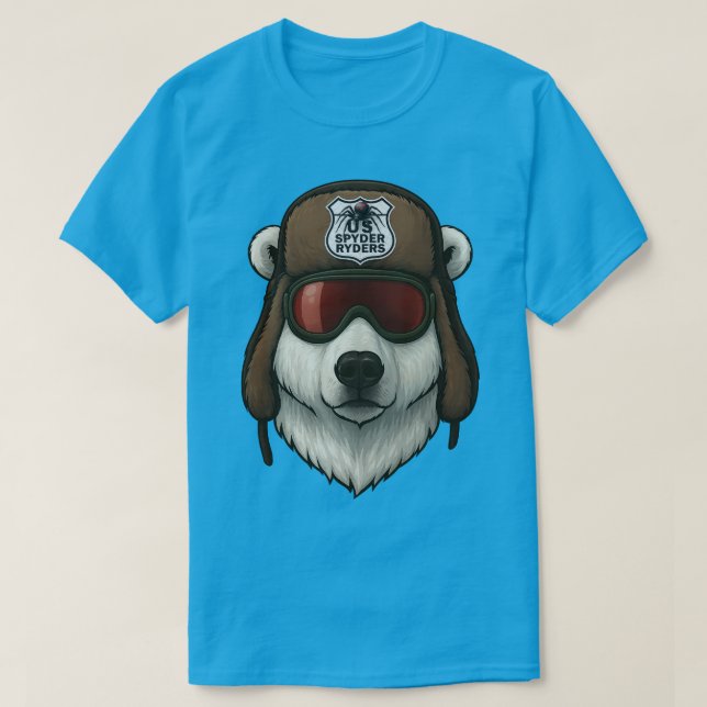 US Spyder Ryders - Eisbär4 T-Shirt (Design vorne)