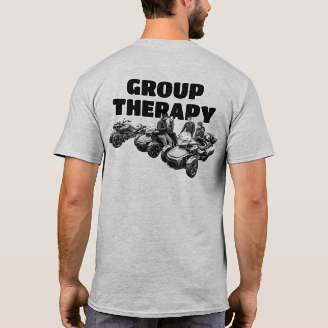 US Spyder Ryders - Group Therapy T-Shirt (Rückseite)