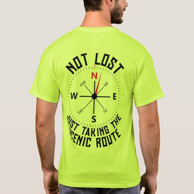 US Spyder Ryders - Landschaftliche Route nicht ver T-Shirt (Rückseite)