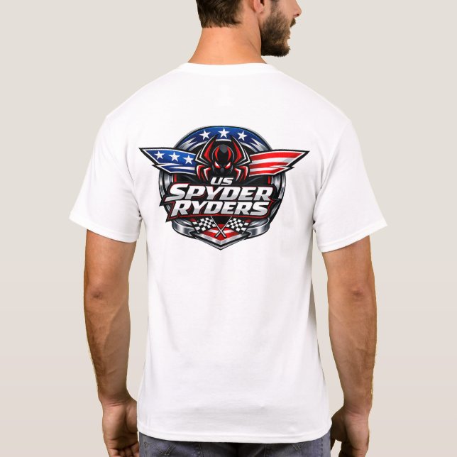 US Spyder Ryders - RWB 2s T-Shirt (Rückseite)