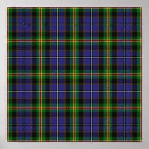US-Staat Tartan - Iowa - Digitaler Download Poster