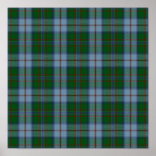 US-Staat Tartan - Maine - Digitaler Download Poster