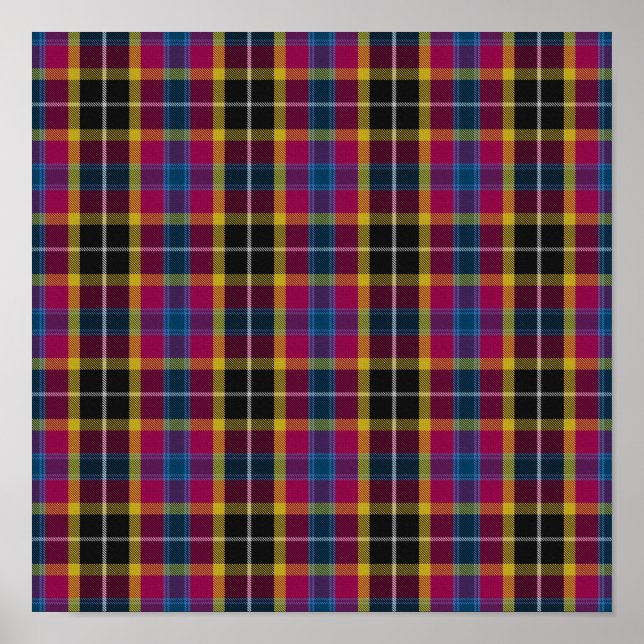 US-Staat Tartan - Maryland - Digitaler Download Poster (Vorne)