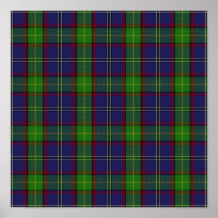 US-Staat Tartan - Minnesota - Digitaler Download Poster