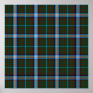 US-Staat Tartan - Missouri - Digitaler Download Poster