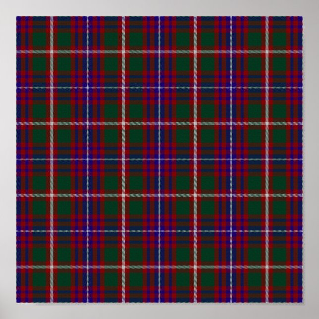 US-Staat Tartan - Utah - Digitaler Download Poster (Vorne)