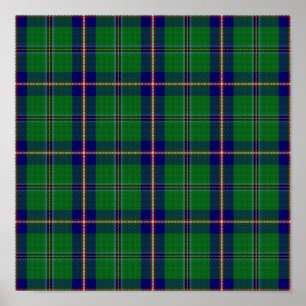US-Staat Tartan - Washington - Digitaler Download Poster