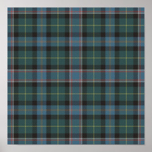 US-Staat Tartan - Wisconsin - Digitaler Download Poster