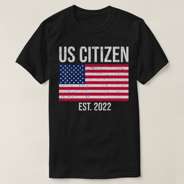 US-Staatsbürgerschaft Dekoration amerikanischer Bü T-Shirt (Design vorne)