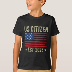 US-Staatsbürgerschaft Dekoration amerikanischer ne T-Shirt