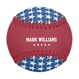 US-Sternsterne personalisiert Baseball