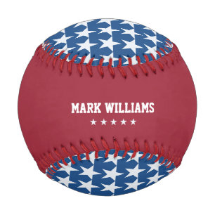 US-Sternsterne personalisiert Baseball