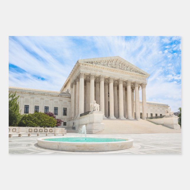 US supreme Court Geschenkpapier Set (Vorderseite)