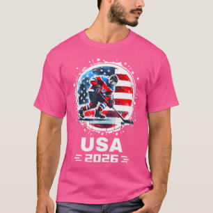 US-Team 2026 Hockey for Hockey 2026 T-Shirt
