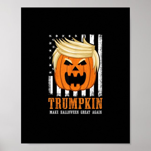 US Trumpkin macht Halloween wieder großartig Poster (Vorne)
