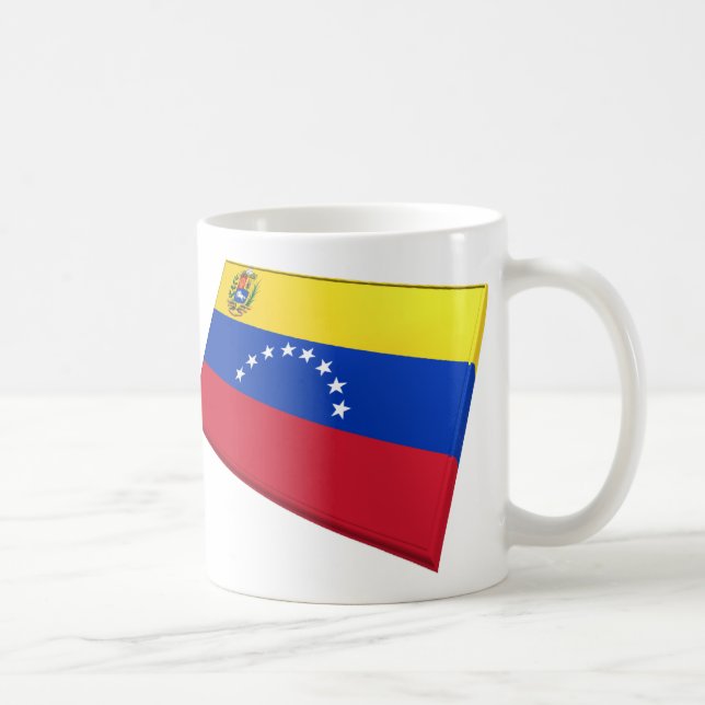 US- u. Venezuela-Flaggen Tasse (Rechts)