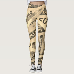 US- und Euro-Dollar-Leggings Leggings