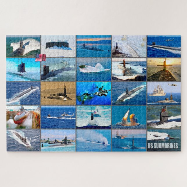 US-UNTERMARINEN "Montage" Puzzle (Horizontal)