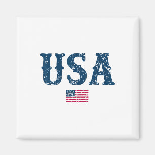 US-USA - Amerikanische Flagge 4. Juli Magnet