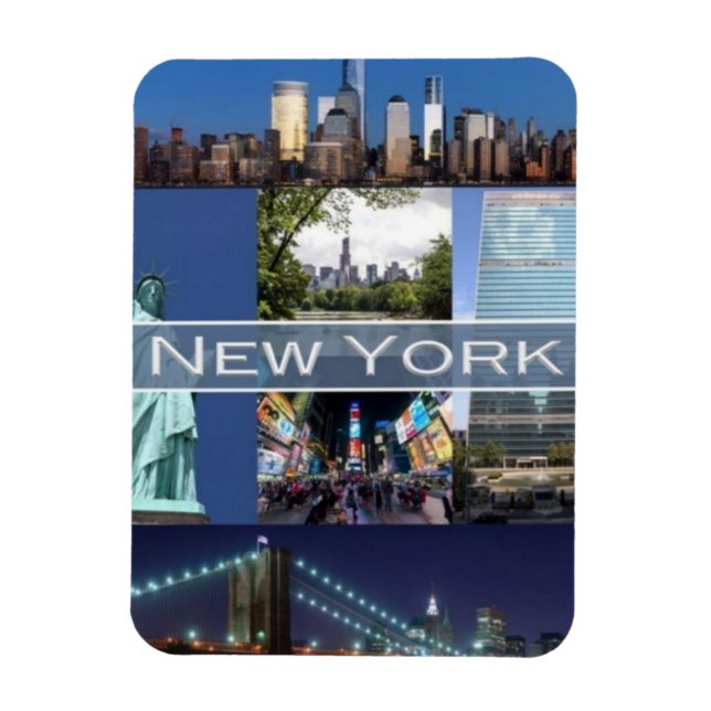 US - USA - New York USA - Magnet (Vertikal)