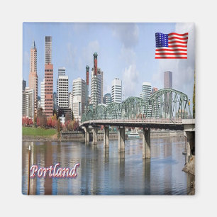 US - USA - Oregon - Portland Magnet