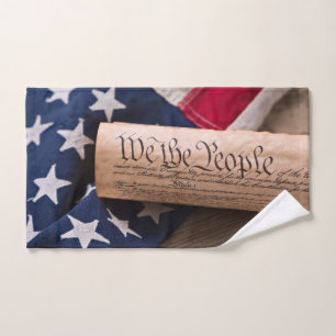 US-Verfassung Handtuch