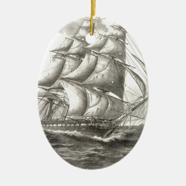 US-Verfassung Keramik Ornament (Vorne)