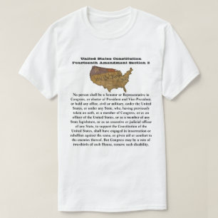US-Verfassung Vierzehnter Änderungsantrag Abschnit T-Shirt