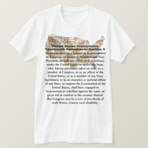 US-Verfassung Vierzehnter Änderungsantrag Abschnit T-Shirt