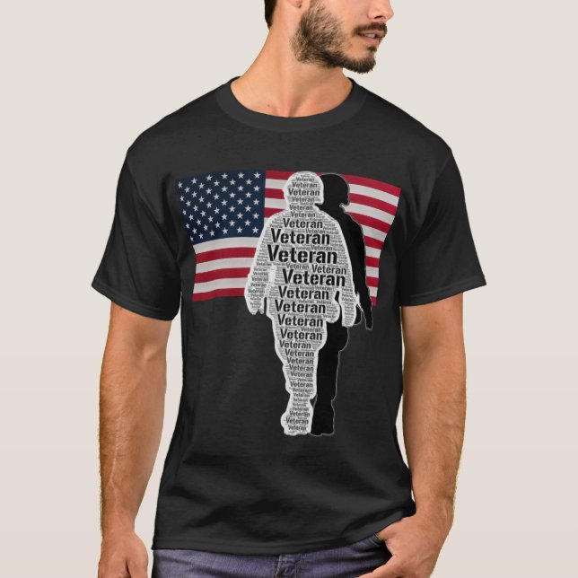 US Veteran Army TShirt (Vorderseite)