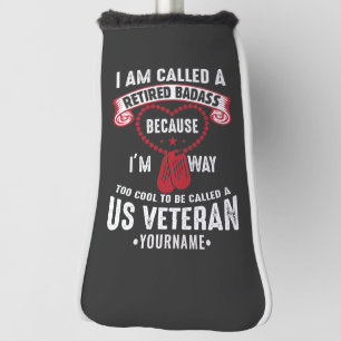 US Veteran Spaß Remüder Soldier Golf Headcover