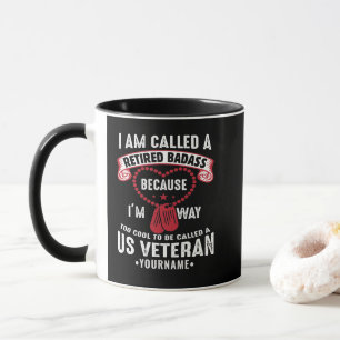 US Veteran Spaß Remüder Soldier Tasse