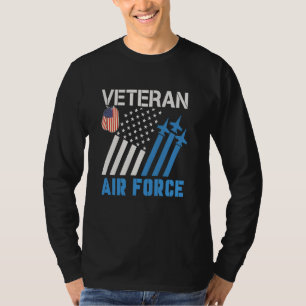 US-Veteran Stolz Air Force Männer Frauen Veteran T-Shirt