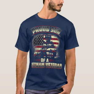 US-Veteran Stolz Sohn eines vietnamesischen Vetera T-Shirt
