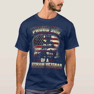 US-Veteran Stolz Sohn eines vietnamesischen Vetera T-Shirt