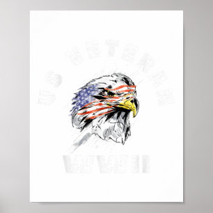 US Veteran Wwii - Militärische Kriegskampagne Poster