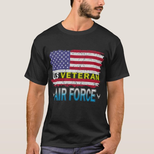 US Veterans Day Gift-US Air Force Veteran T-Shirt (Vorderseite)