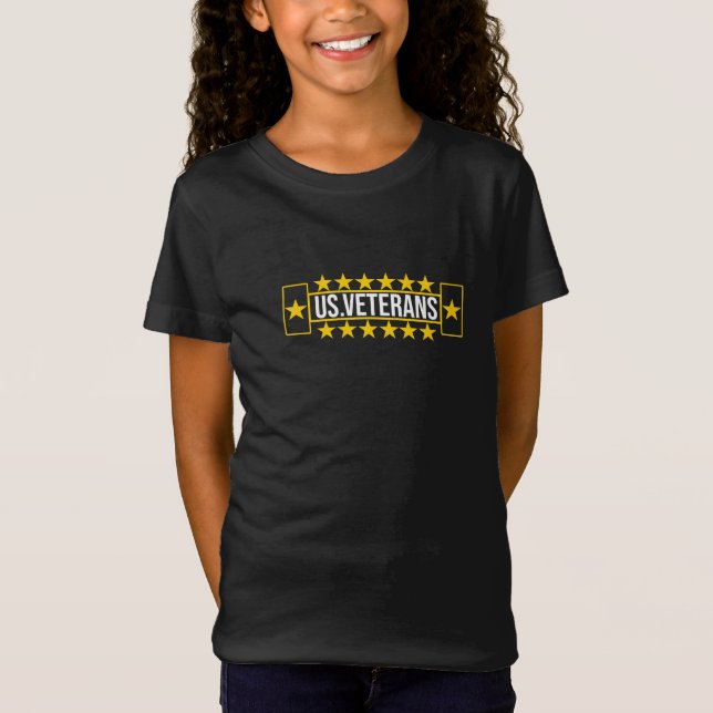 US Veterans Stars T-Shirt (Vorderseite)