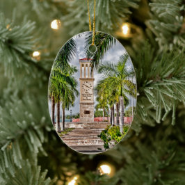 US Virgin Islands St. Kreuz USVI Clock Tower Keramik Ornament