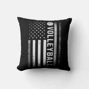 US Volleyball Practice USA Flag American Women Men Kissen