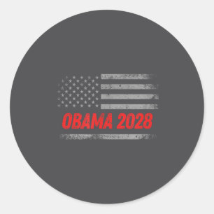 Us-Wahl-Designs Von Ab Unisex-Erwachsene Obama 202 Runder Aufkleber
