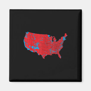 US-Wahlplan 2024 Präsident Trump Republikaner R Magnet